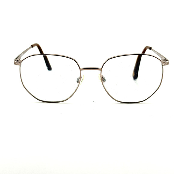 Anne Klein AK5079 Eyeglasses Women Mocha Round 52mm H13223